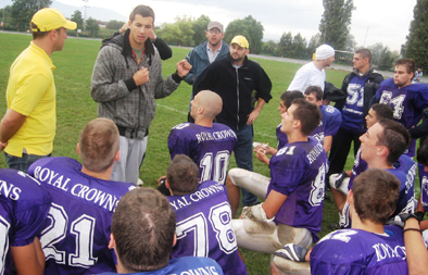 Kraljevo Royal Crowns - trener Vuk Vuckovic